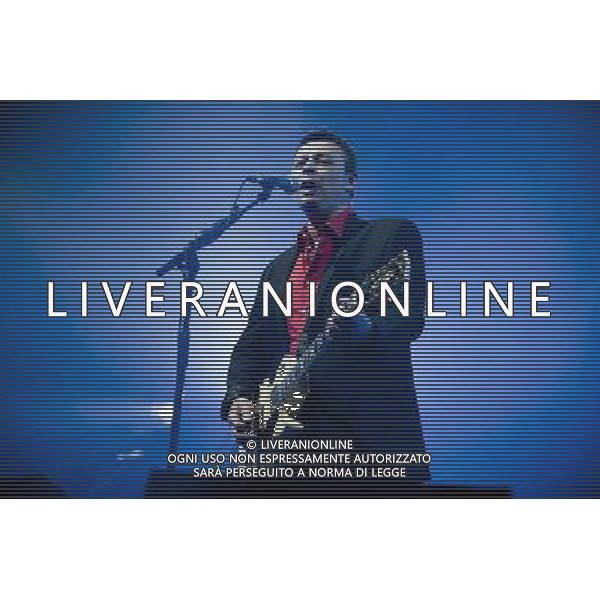 Manic Street Preachers perform live at Leeds Arena, United Kingdom on March 28, 2014. AG ALDO LIVERANI SAS ONLY ITALY