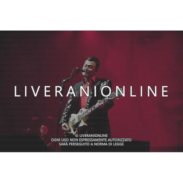 Manic Street Preachers perform live at Leeds Arena, United Kingdom on March 28, 2014. AG ALDO LIVERANI SAS ONLY ITALY