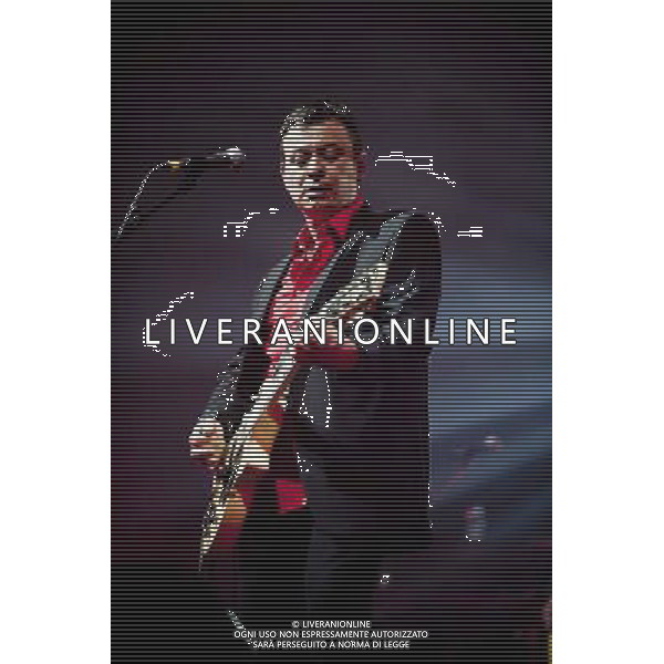 Manic Street Preachers perform live at Leeds Arena, United Kingdom on March 28, 2014. AG ALDO LIVERANI SAS ONLY ITALY