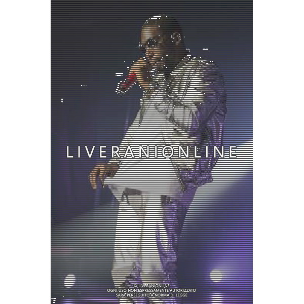 Tinie Tempah performs at Manchester Apollo, Manchester, England, 28th March 2014. AG ALDO LIVERANI SAS ONLY ITALY