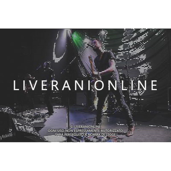 Snow Patrol-s lead guitarist, Nathan Connolly with his band called LITTLE MATADOR perform live at London\'s Shepherd\'s Bush Empire on March 27th 2014. Also featuring former Idlewild bassist Gavin Fox and multi-instrumentalist Troy Stewart - who plays in supergroup Tired Pony, drummer \'Binzer\' Brennan (The Frames) and guitarist Dave Magee (LaFaro). AG ALDO LIVERANI SAS ONLY ITALY