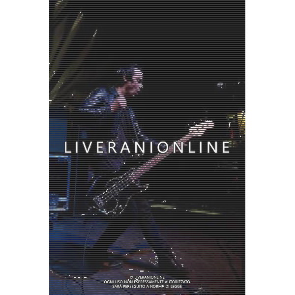 Snow Patrol-s lead guitarist, Nathan Connolly with his band called LITTLE MATADOR perform live at London\'s Shepherd\'s Bush Empire on March 27th 2014. Also featuring former Idlewild bassist Gavin Fox and multi-instrumentalist Troy Stewart - who plays in supergroup Tired Pony, drummer \'Binzer\' Brennan (The Frames) and guitarist Dave Magee (LaFaro). AG ALDO LIVERANI SAS ONLY ITALY