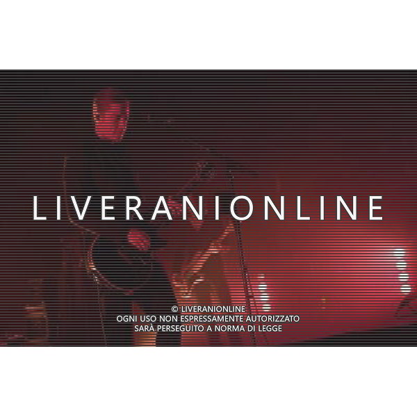 Interpol perform live at the NME Awards Tour 2014, O2 Academy Brixton, London, United Kingdom. 27 March 2014. Paul Banks, Sam Fogarino, Daniel Kessler. AG ALDO LIVERANI SAS ONLY ITALY