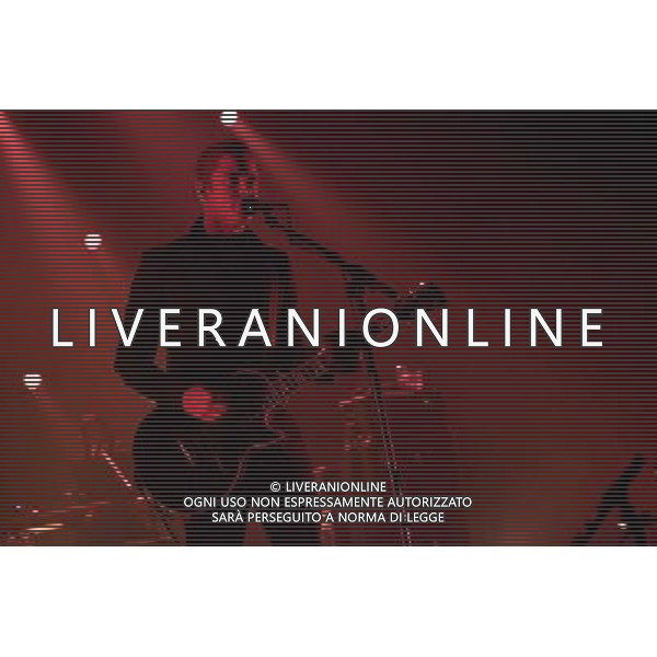 Interpol perform live at the NME Awards Tour 2014, O2 Academy Brixton, London, United Kingdom. 27 March 2014. Paul Banks, Sam Fogarino, Daniel Kessler. AG ALDO LIVERANI SAS ONLY ITALY