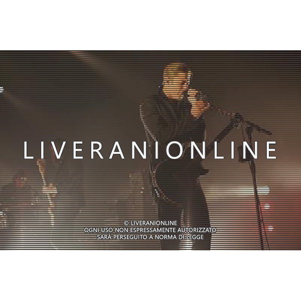 Interpol perform live at the NME Awards Tour 2014, O2 Academy Brixton, London, United Kingdom. 27 March 2014. Paul Banks, Sam Fogarino, Daniel Kessler. AG ALDO LIVERANI SAS ONLY ITALY