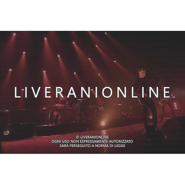 Interpol perform live at the NME Awards Tour 2014, O2 Academy Brixton, London, United Kingdom. 27 March 2014. Paul Banks, Sam Fogarino, Daniel Kessler. AG ALDO LIVERANI SAS ONLY ITALY