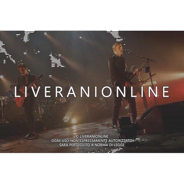 Interpol perform live at the NME Awards Tour 2014, O2 Academy Brixton, London, United Kingdom. 27 March 2014. Paul Banks, Sam Fogarino, Daniel Kessler. AG ALDO LIVERANI SAS ONLY ITALY