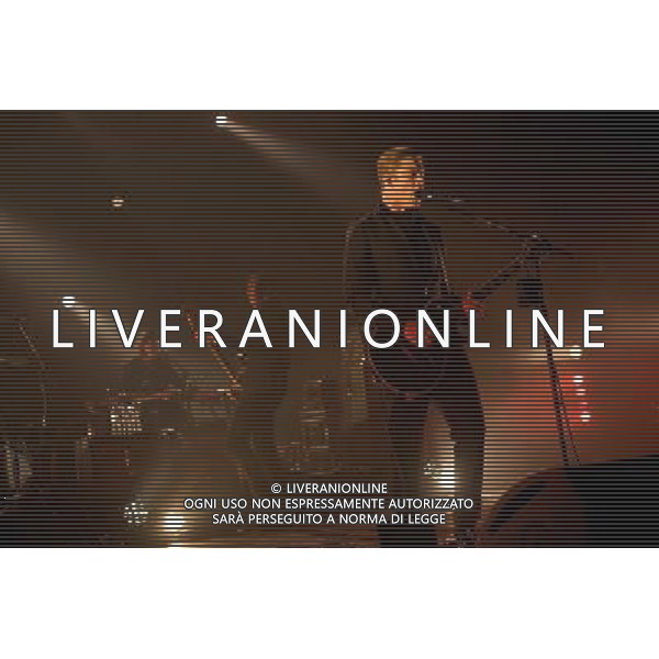 Interpol perform live at the NME Awards Tour 2014, O2 Academy Brixton, London, United Kingdom. 27 March 2014. Paul Banks, Sam Fogarino, Daniel Kessler. AG ALDO LIVERANI SAS ONLY ITALY