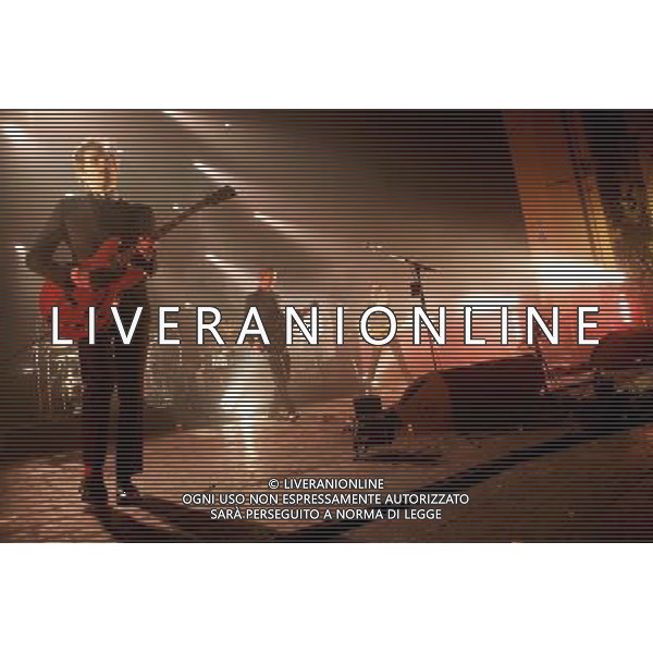 Interpol perform live at the NME Awards Tour 2014, O2 Academy Brixton, London, United Kingdom. 27 March 2014. Paul Banks, Sam Fogarino, Daniel Kessler. AG ALDO LIVERANI SAS ONLY ITALY