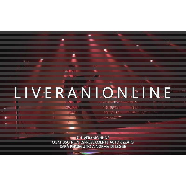 Interpol perform live at the NME Awards Tour 2014, O2 Academy Brixton, London, United Kingdom. 27 March 2014. Paul Banks, Sam Fogarino, Daniel Kessler. AG ALDO LIVERANI SAS ONLY ITALY