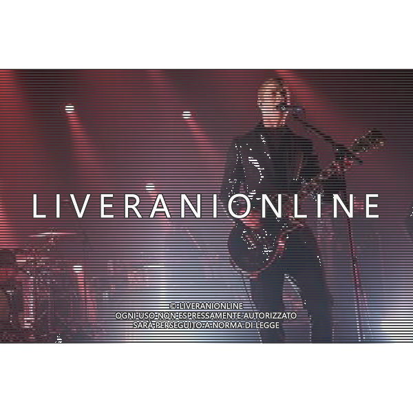 Interpol perform live at the NME Awards Tour 2014, O2 Academy Brixton, London, United Kingdom. 27 March 2014. Paul Banks, Sam Fogarino, Daniel Kessler. AG ALDO LIVERANI SAS ONLY ITALY