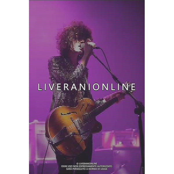 Temples perform live at the NME Awards Tour 2014, supporting Interpol, at O2 Academy Brixton, London, United Kingdom. 27 March 2014. AG ALDO LIVERANI SAS ONLY ITALY