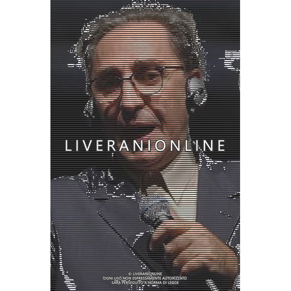 MILANO 29/6/2003 VIA XXII MARZO FESTA DEL TRICOLORE CONCERTO DI FRANCO BATTIATO NELLA FOTO BATTIATO FRANCO FOTO MARIO ROMANO/AG. ALDO LIVERANI