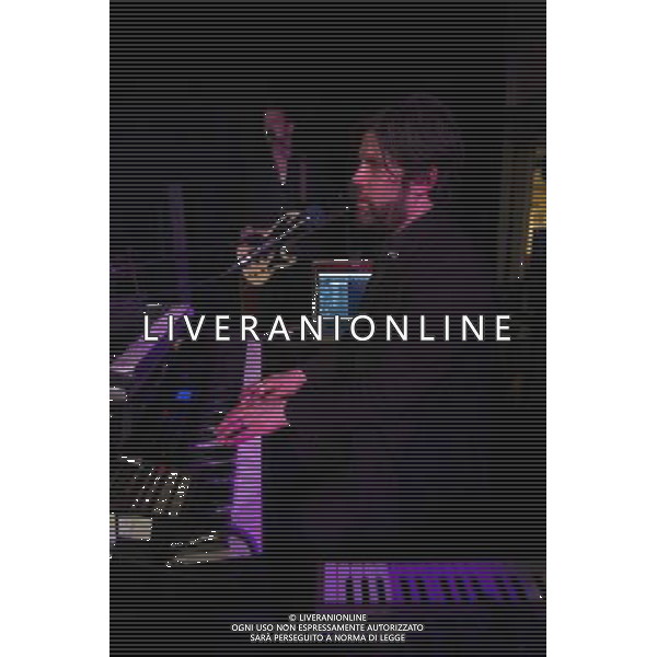 Ed Harcourt performs at the WWF\'s global switch-off, Earth Hour, at the Royal Festival Hall, London, England, UK on 29th March 2014, London, England, UK. AG ALDO LIVERANI SAS ONLY ITALY