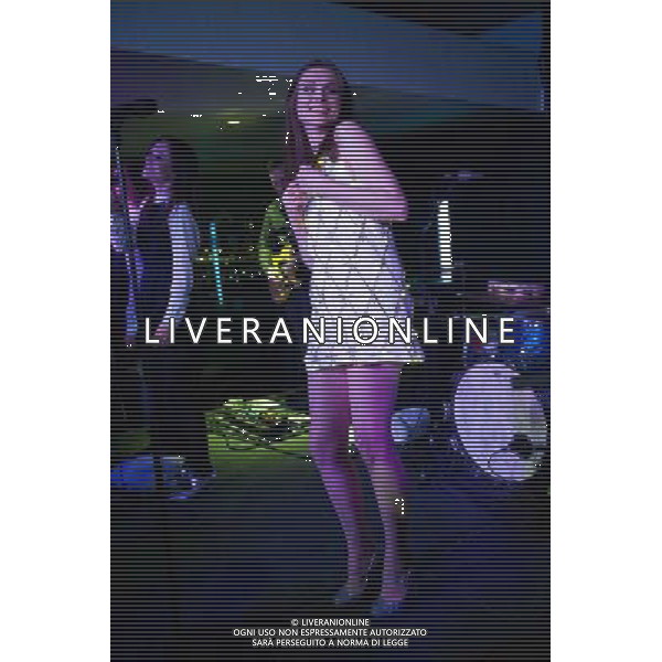 Sophie Ellis-Bextor performs at the WWF\'s global switch-off, Earth Hour, at the Royal Festival Hall, London, England, UK on 29th March 2014, London, England, UK. AG ALDO LIVERANI SAS ONLY ITALY