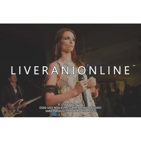 Sophie Ellis-Bextor performs at the WWF\'s global switch-off, Earth Hour, at the Royal Festival Hall, London, England, UK on 29th March 2014, London, England, UK. AG ALDO LIVERANI SAS ONLY ITALY