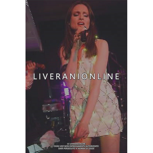 Sophie Ellis-Bextor performs at the WWF\'s global switch-off, Earth Hour, at the Royal Festival Hall, London, England, UK on 29th March 2014, London, England, UK. AG ALDO LIVERANI SAS ONLY ITALY