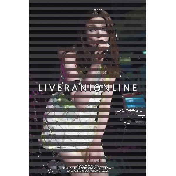 Sophie Ellis-Bextor performs at the WWF\'s global switch-off, Earth Hour, at the Royal Festival Hall, London, England, UK on 29th March 2014, London, England, UK. AG ALDO LIVERANI SAS ONLY ITALY