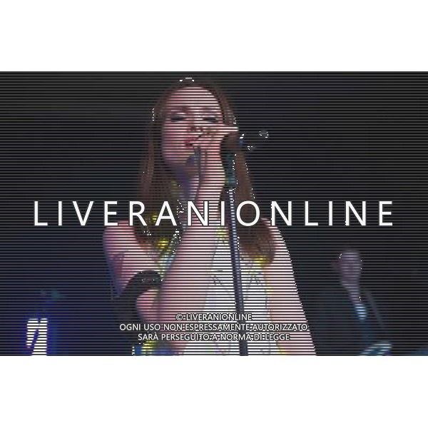 Sophie Ellis-Bextor performs at the WWF\'s global switch-off, Earth Hour, at the Royal Festival Hall, London, England, UK on 29th March 2014, London, England, UK. AG ALDO LIVERANI SAS ONLY ITALY