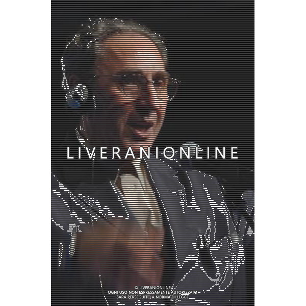 MILANO 29/6/2003 VIA XXII MARZO FESTA DEL TRICOLORE CONCERTO DI FRANCO BATTIATO NELLA FOTO BATTIATO FRANCO FOTO MARIO ROMANO/AG. ALDO LIVERANI