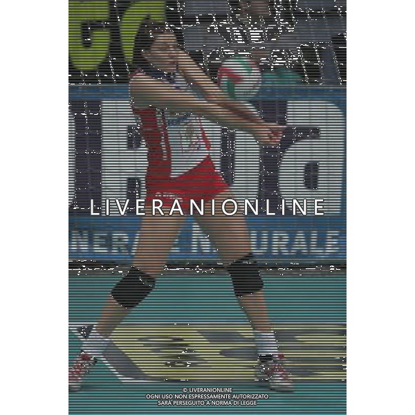 FOPPA PEDRETTI BERGAMO-DESPAR PERUGIA 20/11/2004 60 CAMPIONATO FEMMININILE DI VOLLEY NELLA FOTO angelina gruen AGENZIA ALDO LIVERANI