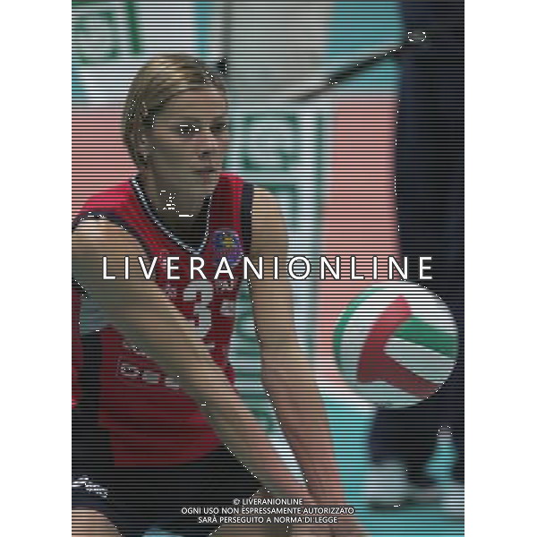 FOPPA PEDRETTI BERGAMO-DESPAR PERUGIA 20/11/2004 60 CAMPIONATO FEMMININILE DI VOLLEY NELLA FOTO dorota swieniewicz AGENZIA ALDO LIVERANI