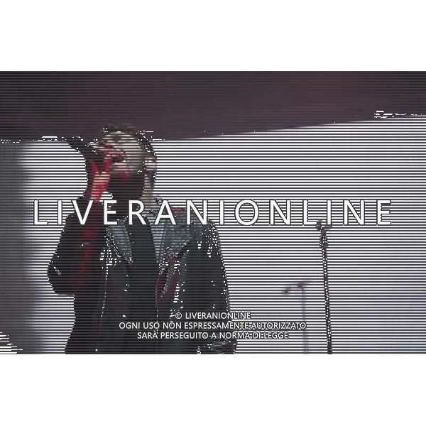 You Me at Six performing at Manchester O2 Apollo on 30th March 2014. Lead singer Josh Franceschi. ©photoshot/AGENZIA ALDO LIVERANI SAS - ITALY ONLY - EDITORIAL USE ONLY