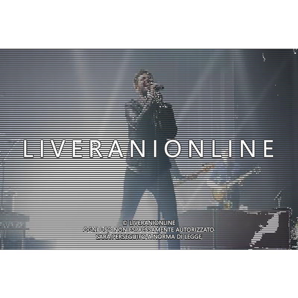 You Me at Six performing at Manchester O2 Apollo on 30th March 2014. Lead singer Josh Franceschi. ©photoshot/AGENZIA ALDO LIVERANI SAS - ITALY ONLY - EDITORIAL USE ONLY