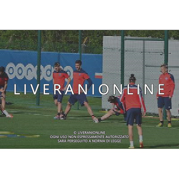 Thiago MOTTA - 01.04.2014 - Entrainement du Paris Saint Germain avant le match de Champions League Photo : Dave Winter / Icon Sport *** Local Caption *** ag aldo liverani sas only italy *** Local Caption ***