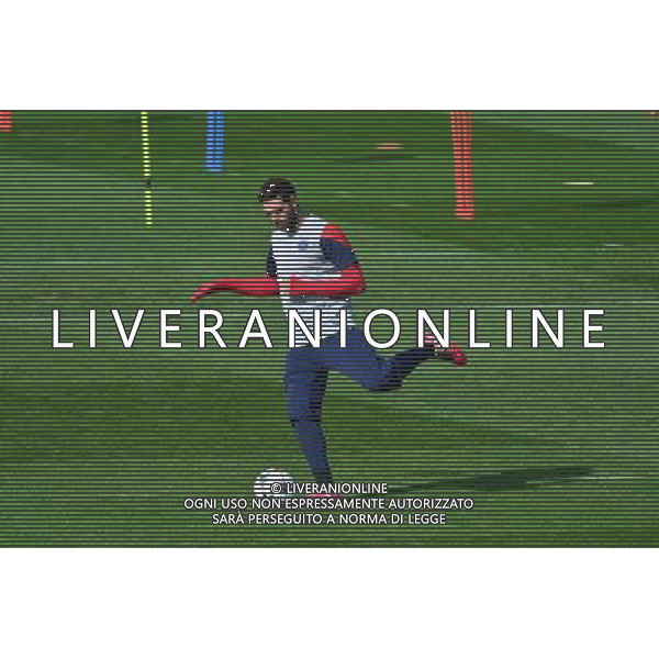 Salvatore SIRIGU - 01.04.2014 - Entrainement du Paris Saint Germain avant le match de Champions League Photo : Dave Winter / Icon Sport ag aldo liverani sas only italy *** Local Caption ***