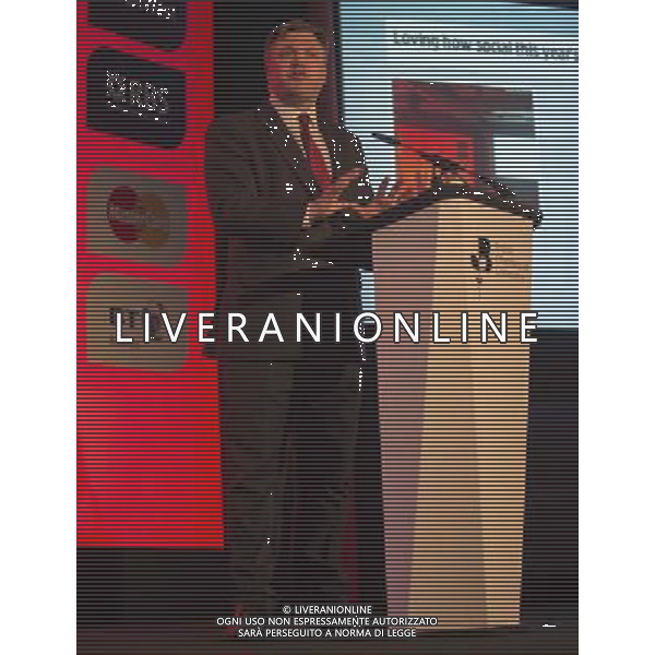 Ed Balls MP, Shadow Chancellor of the Exchequer gives a speech at the British Chambers of Commerce Annual Conference in the QE II Conference center in London. AG ALDO LIVERANI SAS ONLY ITALY