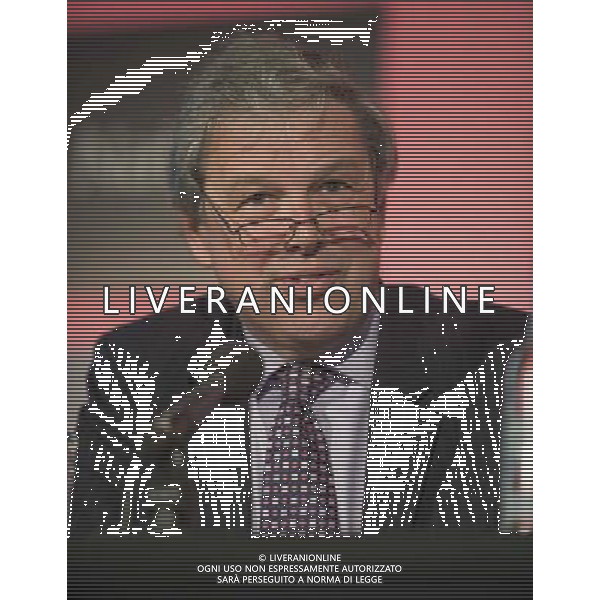 John Peet European editor of the Economist on the debate of Britain\'s future relationship with the European Union at the British Chambers of Commerce Annual Conference in the QE II Conference center in London. AG ALDO LIVERANI SAS ONLY ITALY