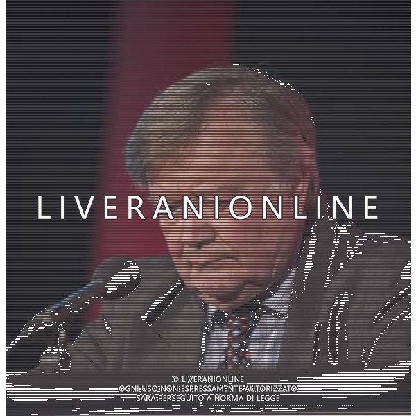 Kenneth Clarke Minister in the Cabinet office on the debate of Britain\'s future relationship with the European Union at the British Chambers of Commerce Annual Conference in the QE II Conference center in London. AG ALDO LIVERANI SAS ONLY ITALY