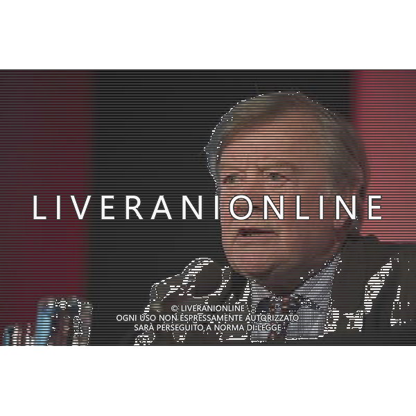 Kenneth Clarke Minister in the Cabinet office on the debate of Britain\'s future relationship with the European Union at the British Chambers of Commerce Annual Conference in the QE II Conference center in London. AG ALDO LIVERANI SAS ONLY ITALY