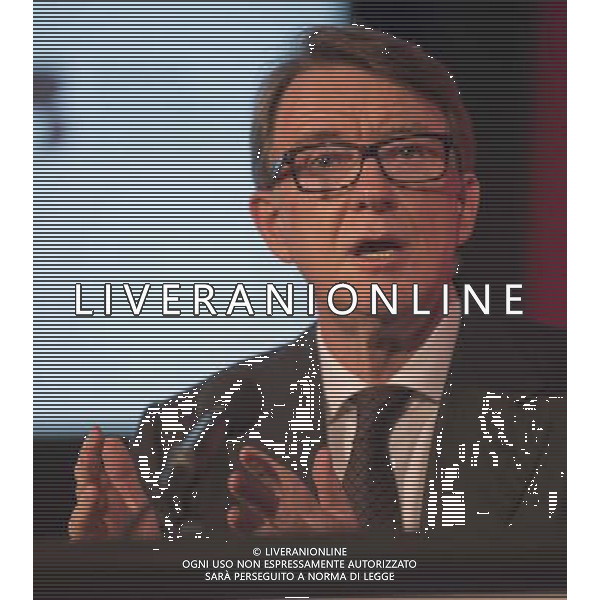 Lord Mandelson Chairman, Global Counsel and former Secretary of state on the debate of Britain\'s future relationship with the European Union at the British Chambers of Commerce Annual Conference in the QE II Conference center in London. AG ALDO LIVERANI SAS ONLY ITALY
