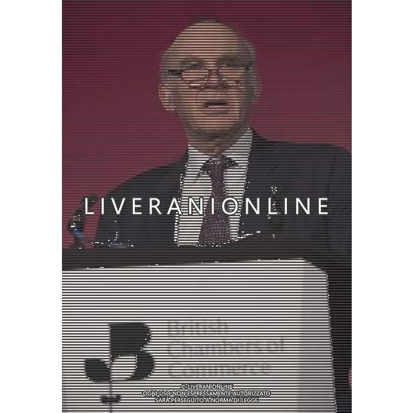 Dr. Vince Cable Secretary of state for business gives a speech at the British Chambers of Commerce Annual Conference in the QE II Conference center in London. AG ALDO LIVERANI SAS ONLY ITALY