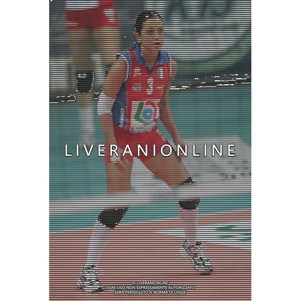 FOPPA PEDRETTI BERGAMO-DESPAR PERUGIA 20/11/2004 60 CAMPIONATO FEMMININILE DI VOLLEY NELLA FOTO paola croce AGENZIA ALDO LIVERANI