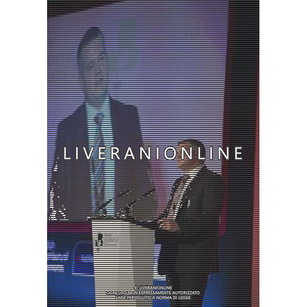 Danny Longbottom Managing Director of BT business gives a speech at the British Chambers of Commerce Annual Conference in the QE II Conference center in London. AG ALDO LIVERANI SAS ONLY ITALY