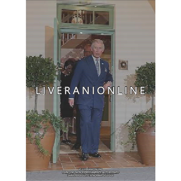 LONDON, ENGLAND - MARCH 26: The Prince of Wales is taken around an \'Eco\' House as he makes an official visit to Prince\'s Crescent at The Ideal Home Show at Earls Court on March 26, 2014 in London, England. The Prince visited three \'Eco\' Houses put together by the Prince\'s Foundation for the Built Environment. ©PHOTOSHOT/AGENZIA ALDO LIVERANI SAS - ITALY ONLY - EDITORIAL USE ONLY - REALI INGLESI: Il Principe Carlo d\'inghilterra in visita ufficiale al The Ideal Home Show al Earls Court 26 marzo 2014 a Londra
