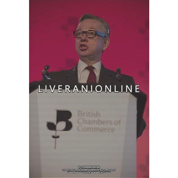 Michael Gove MP, Secretary of state for education gives a speech at the British Chambers of Commerce Annual Conference in the QE II Conference center in London. AG ALDO LIVERANI SAS ONLY ITALY
