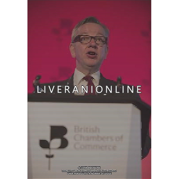 Michael Gove MP, Secretary of state for education gives a speech at the British Chambers of Commerce Annual Conference in the QE II Conference center in London. AG ALDO LIVERANI SAS ONLY ITALY