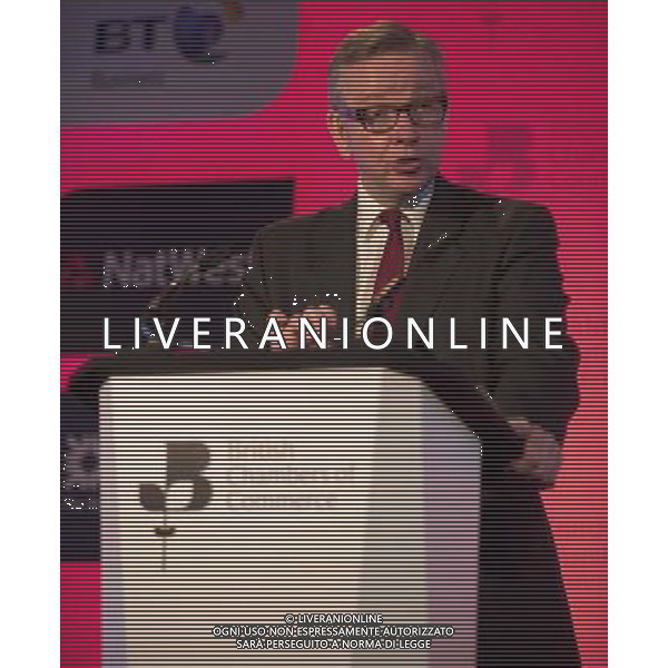 Michael Gove MP, Secretary of state for education gives a speech at the British Chambers of Commerce Annual Conference in the QE II Conference center in London. AG ALDO LIVERANI SAS ONLY ITALY