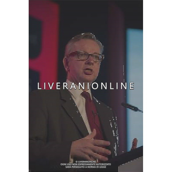 Michael Gove MP, Secretary of state for education gives a speech at the British Chambers of Commerce Annual Conference in the QE II Conference center in London. AG ALDO LIVERANI SAS ONLY ITALY