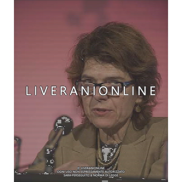 Vicky Pryce Senior Economist \' Business consultant at the British Chambers of Commerce Annual Conference in the QE II Conference center in London. AG ALDO LIVERANI SAS ONLY ITALY