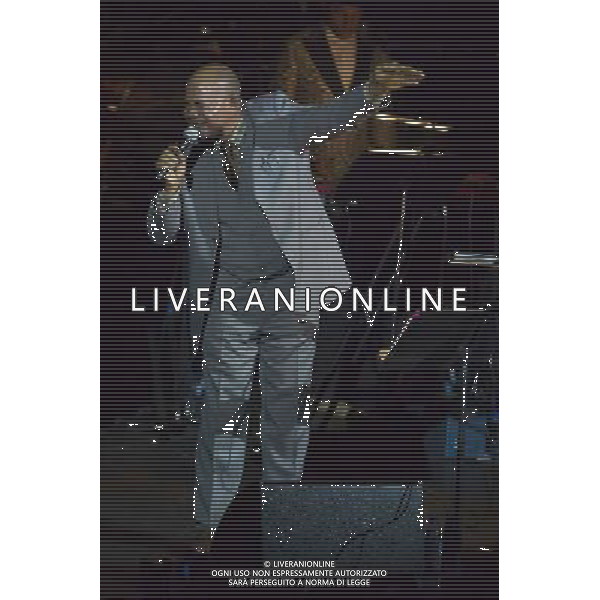 Atomic Bomb Who is William Onyeabor? Featuring Damon Albarn, Alexis Taylor (Hot Chip), Kele Okereke (Bloc Party), Pat Mahoney (LCD Soundsystem), Sinkane, Money Mark, Lijadu Sisters and Ghostpoet Performing live, Barbican Centre, 1st April 2014, concert, gig, show, event, live, performance, funk, electro-funk AG ALDO LIVERANI SAS ONLY ITALY