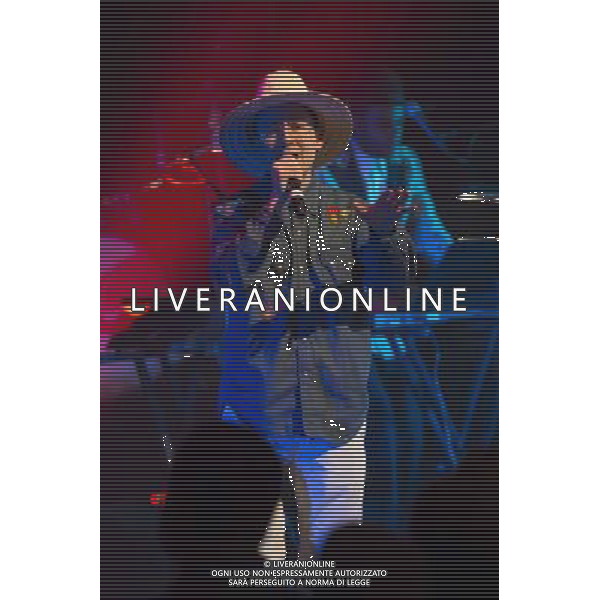 Atomic Bomb Who is William Onyeabor? Featuring Damon Albarn, Alexis Taylor (Hot Chip), Kele Okereke (Bloc Party), Pat Mahoney (LCD Soundsystem), Sinkane, Money Mark, Lijadu Sisters and Ghostpoet Performing live, Barbican Centre, 1st April 2014, concert, gig, show, event, live, performance, funk, electro-funk AG ALDO LIVERANI SAS ONLY ITALY