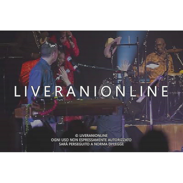 Atomic Bomb Who is William Onyeabor? Featuring Damon Albarn, Alexis Taylor (Hot Chip), Kele Okereke (Bloc Party), Pat Mahoney (LCD Soundsystem), Sinkane, Money Mark, Lijadu Sisters and Ghostpoet Performing live, Barbican Centre, 1st April 2014, concert, gig, show, event, live, performance, funk, electro-funk AG ALDO LIVERANI SAS ONLY ITALY