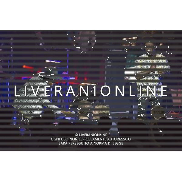 Atomic Bomb Who is William Onyeabor? Featuring Damon Albarn, Alexis Taylor (Hot Chip), Kele Okereke (Bloc Party), Pat Mahoney (LCD Soundsystem), Sinkane, Money Mark, Lijadu Sisters and Ghostpoet Performing live, Barbican Centre, 1st April 2014, concert, gig, show, event, live, performance, funk, electro-funk AG ALDO LIVERANI SAS ONLY ITALY