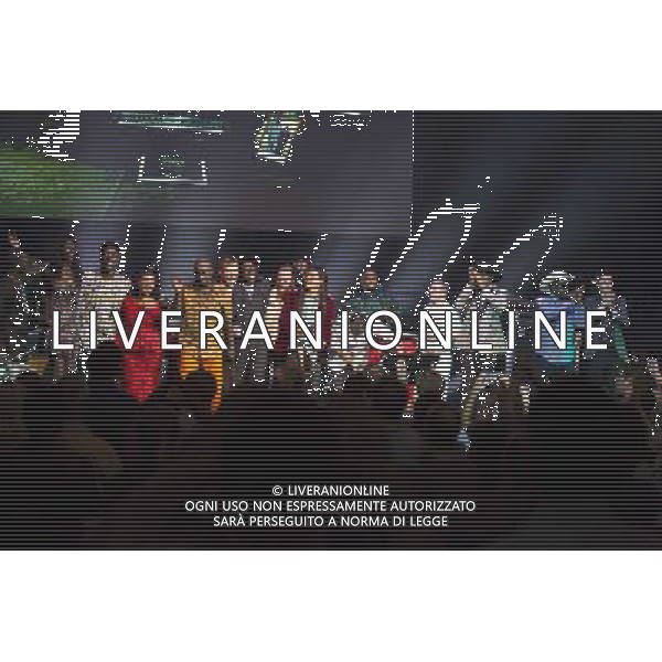 Atomic Bomb Who is William Onyeabor? Featuring Damon Albarn, Alexis Taylor (Hot Chip), Kele Okereke (Bloc Party), Pat Mahoney (LCD Soundsystem), Sinkane, Money Mark, Lijadu Sisters and Ghostpoet Performing live, Barbican Centre, 1st April 2014, concert, gig, show, event, live, performance, funk, electro-funk AG ALDO LIVERANI SAS ONLY ITALY