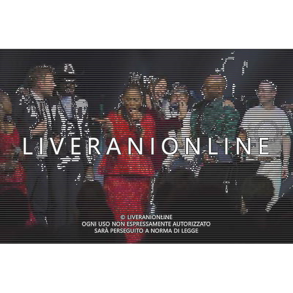 Atomic Bomb Who is William Onyeabor? Featuring Damon Albarn, Alexis Taylor (Hot Chip), Kele Okereke (Bloc Party), Pat Mahoney (LCD Soundsystem), Sinkane, Money Mark, Lijadu Sisters and Ghostpoet Performing live, Barbican Centre, 1st April 2014, concert, gig, show, event, live, performance, funk, electro-funk AG ALDO LIVERANI SAS ONLY ITALY